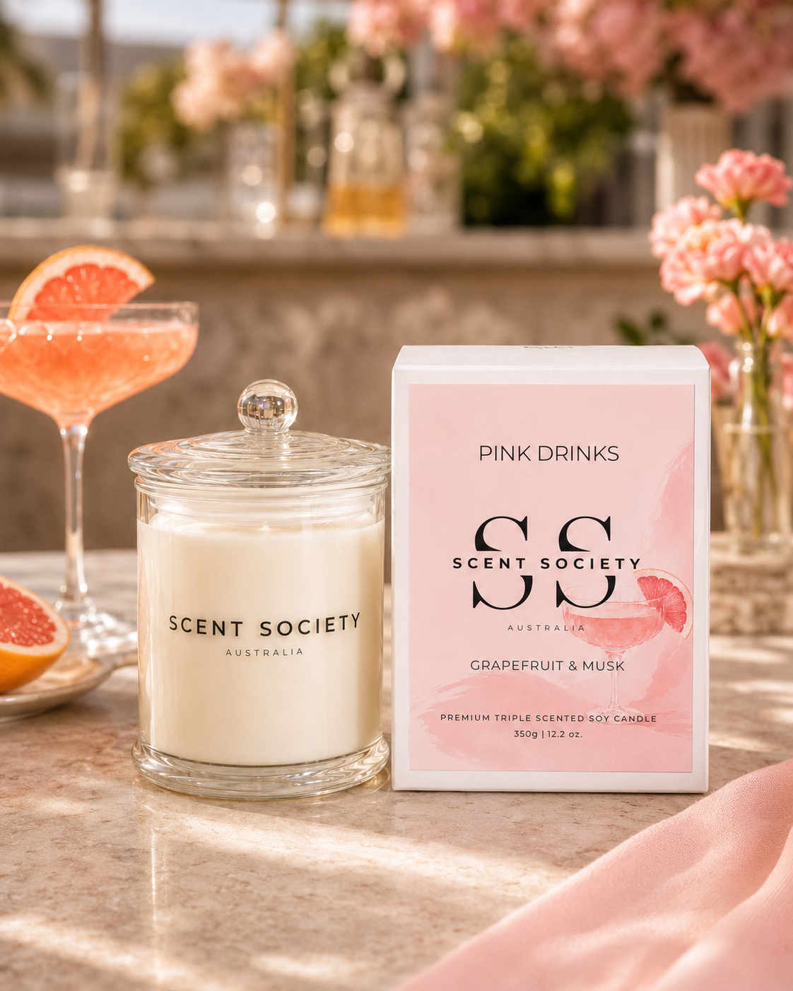Pink Drinks (Grapefruit & Musk)