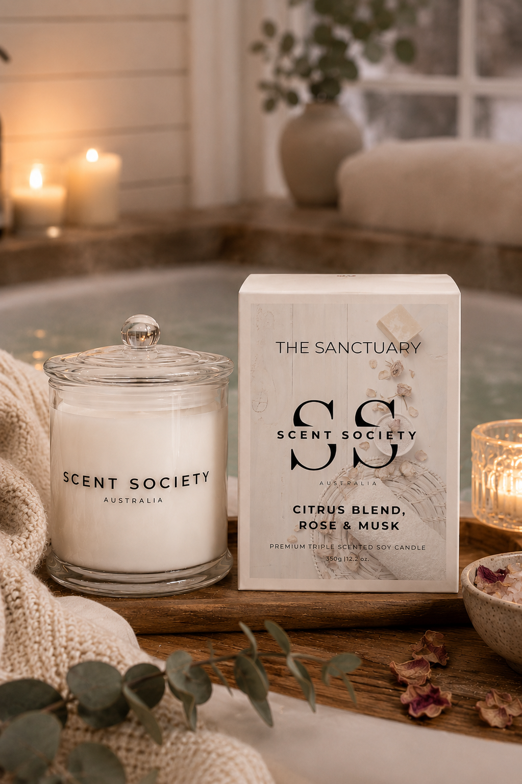 The Sanctuary (Citrus blend, Rose and Musk)