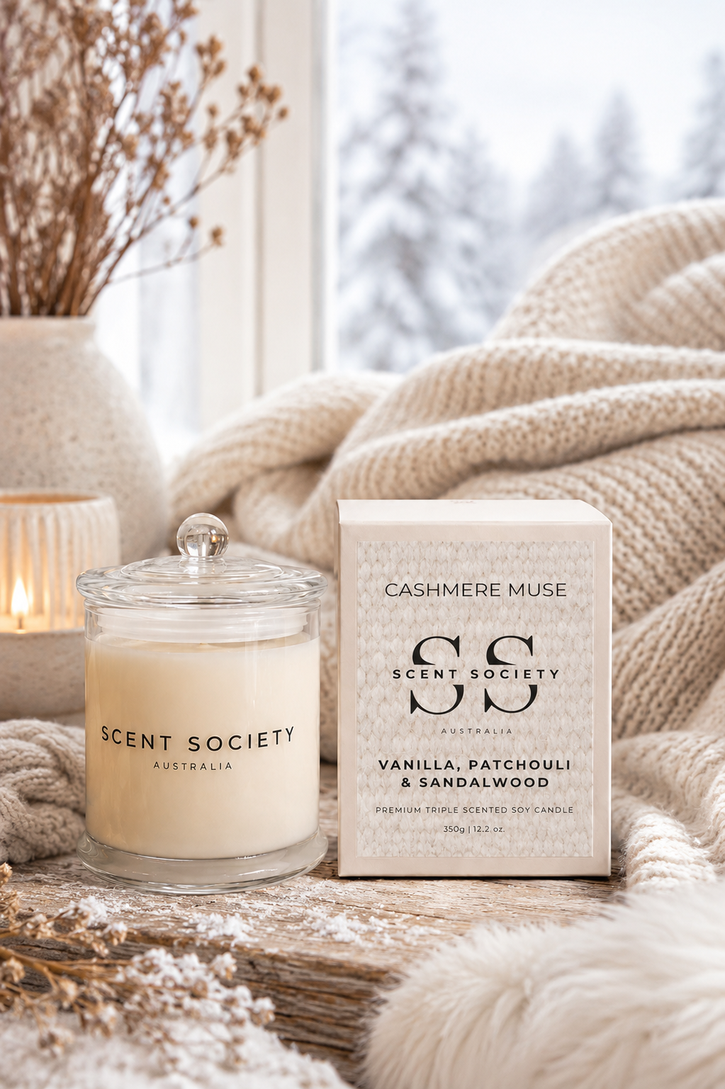 Cashmere Muse (Vanilla, Patchouli, & Sandalwood)