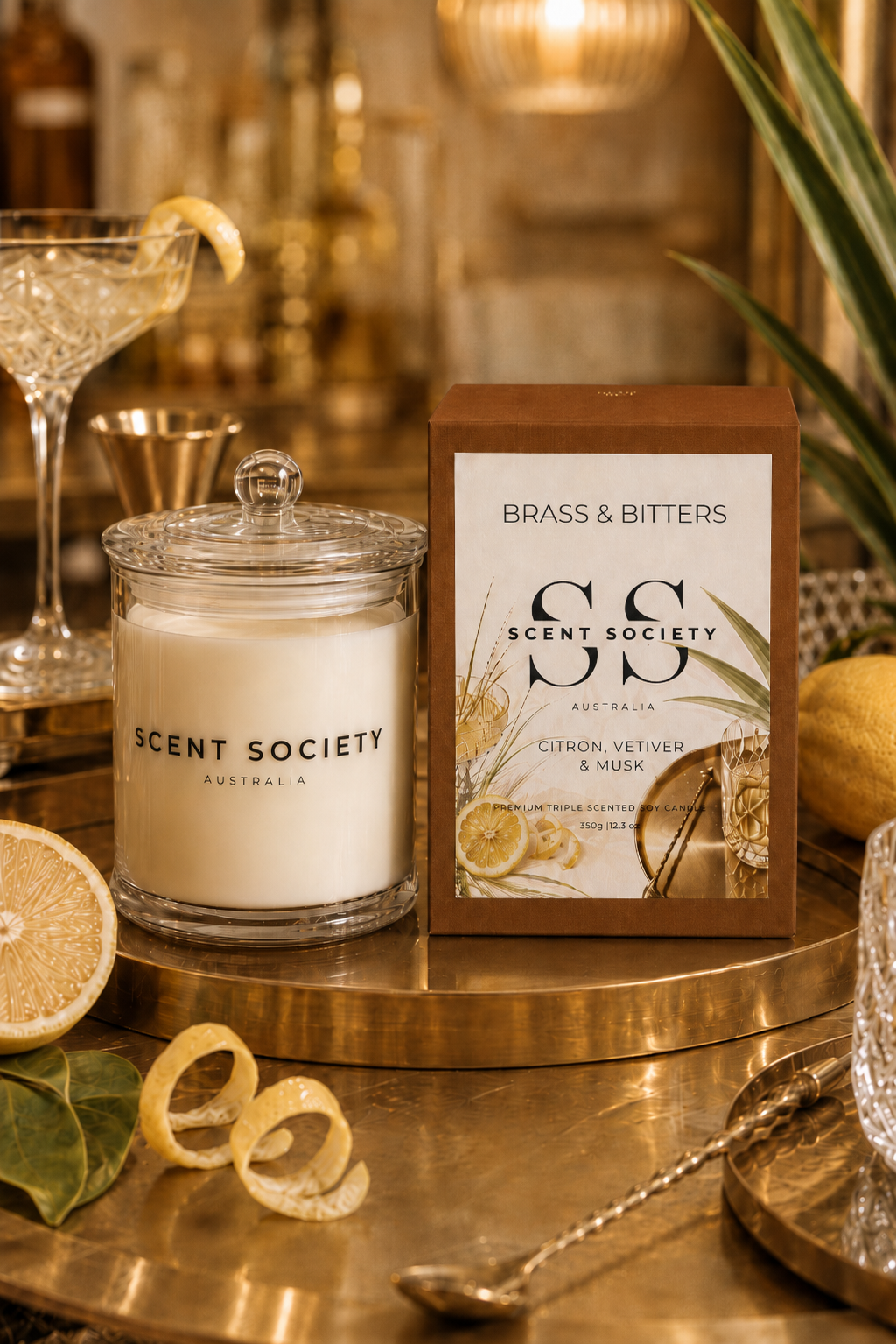 Brass & Bitters (Citron, Vetiver & Musk)
